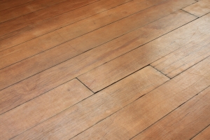 varnished wood floor