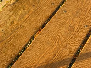 reclaimed floorboards