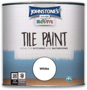 a can of tile paint
