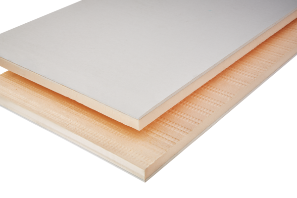 plaster board with insulation