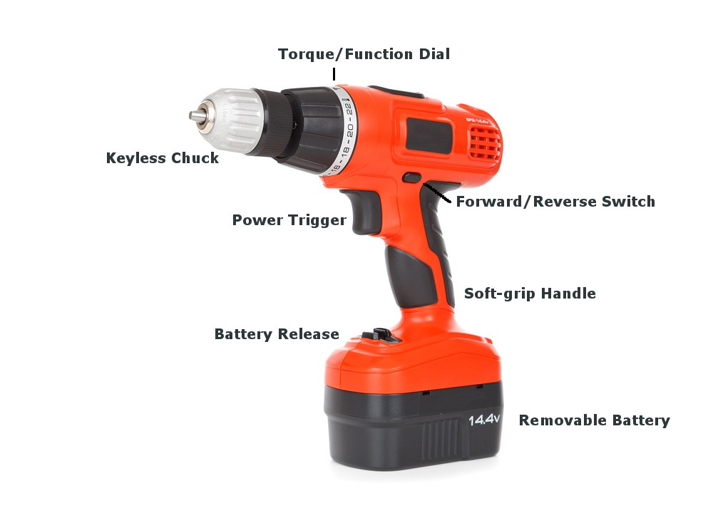 cordless drill key features
